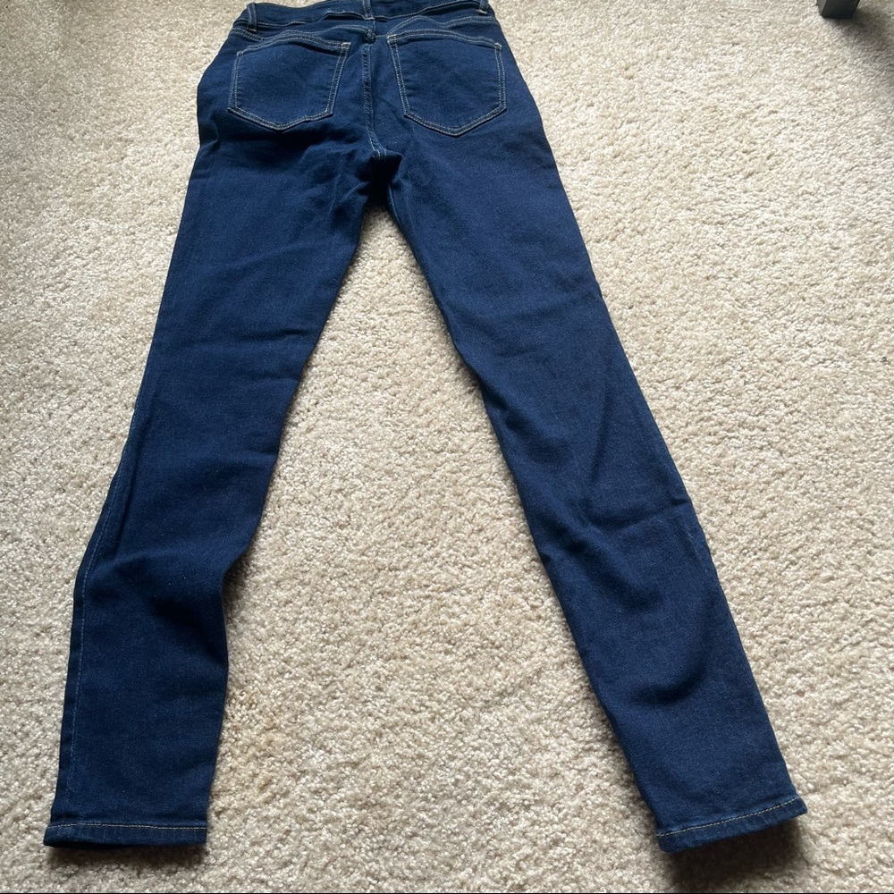 H&M Jeans Womens size 6 Jegging Blue Denim Skinny Stretch Pull On Casual - Picture 3 of 3